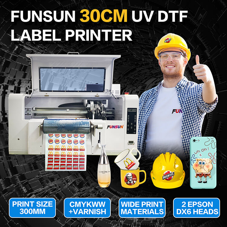 Impresora de stickers UV-DTF InkOne IK-D601 (30 cm)