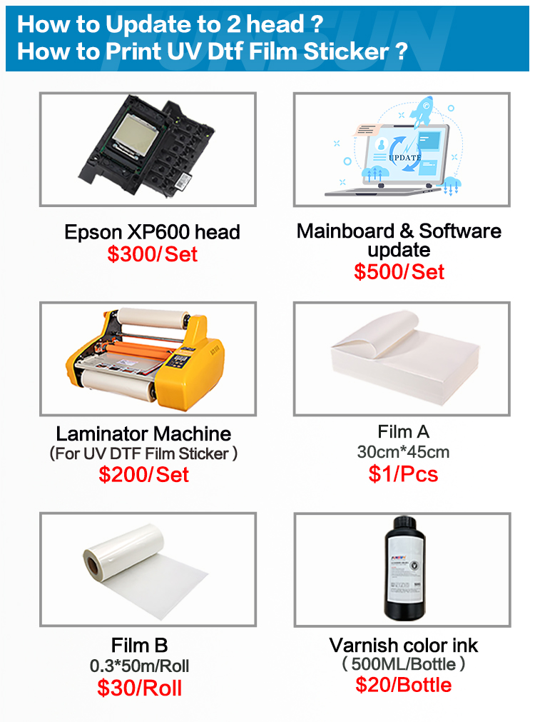 Funsun A3 UV Flatbed Printer