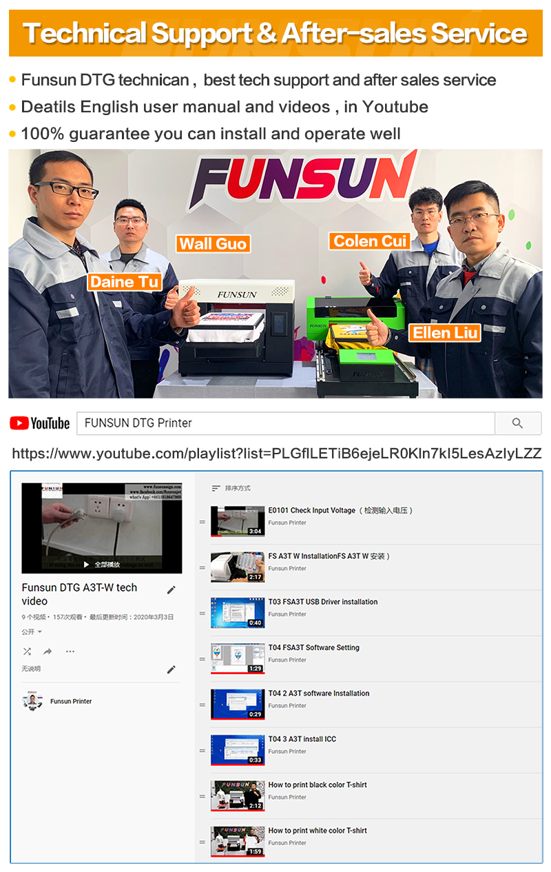 Funsun DTG Printer