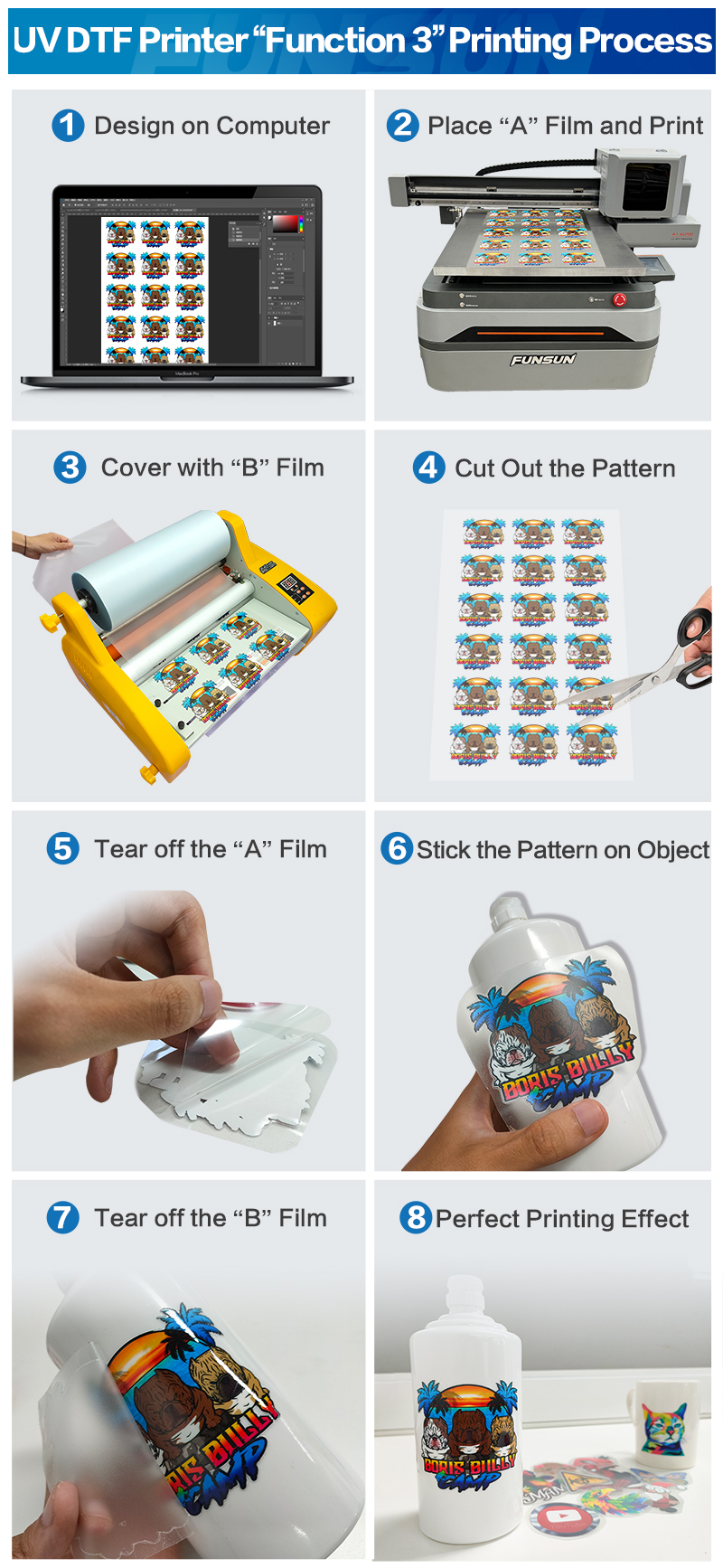 UV flatbed printer