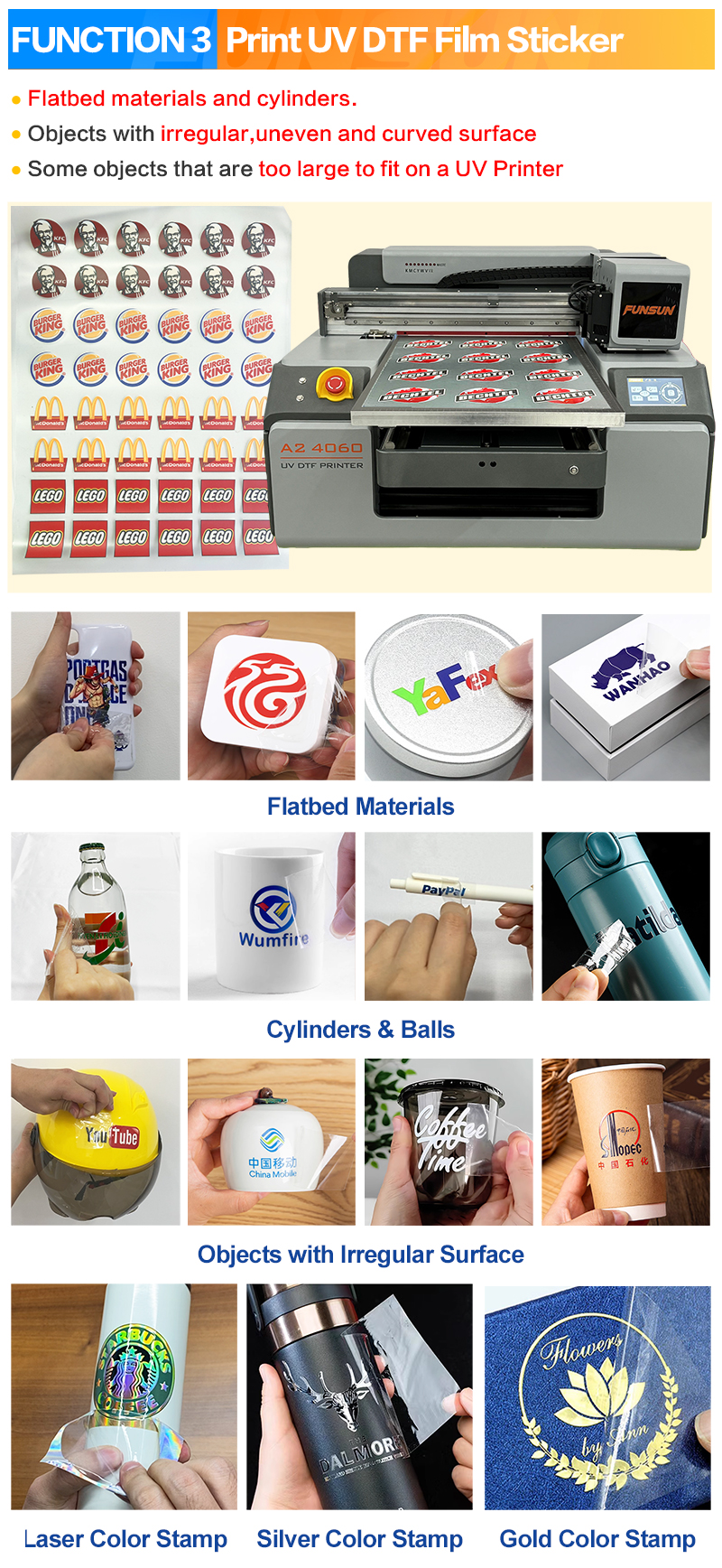 Funsun A2 UV DTF Sticker Printe