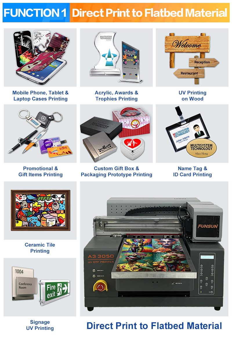 Funsun A3 UV DTF Sticker Printer