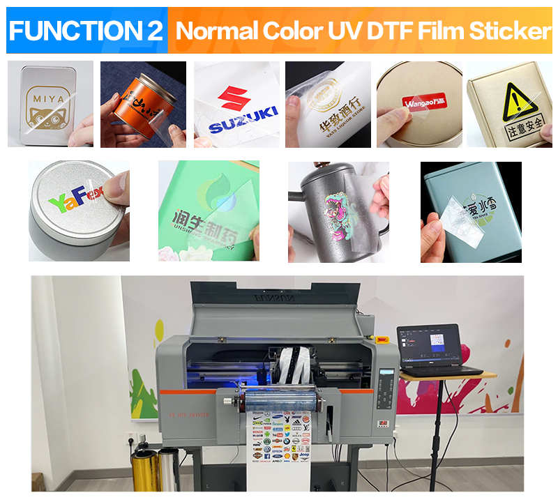 Multifunctional /All Color UV DTF Printer