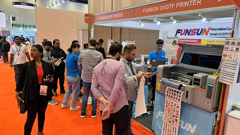 Funsun printer in FESPA Middle East Dubai Exhibition Centre 2025 hot selling