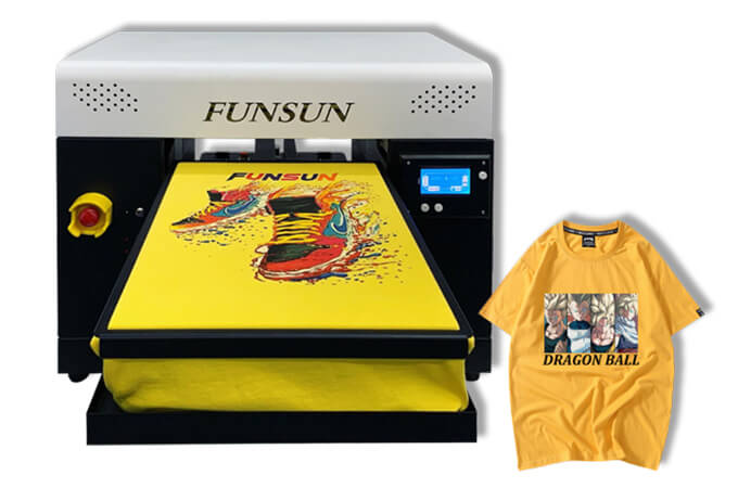 Buy 2020 New Design A3 Size T-shirt Dtg Printer Digital Cloth Sweater  Fabric T Shirt Printing Machine Direct To Garment Printer from Shanghai  Funsun Digital & Technology Co., Ltd., China