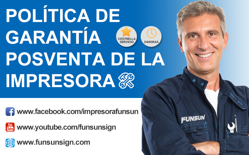 politica de garantia posventa de la impresora