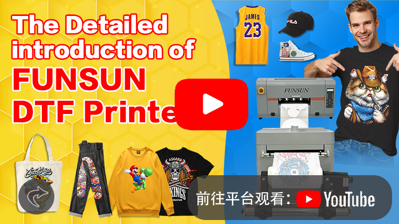The Detailed introduction of FUNSUN DTF printer 2